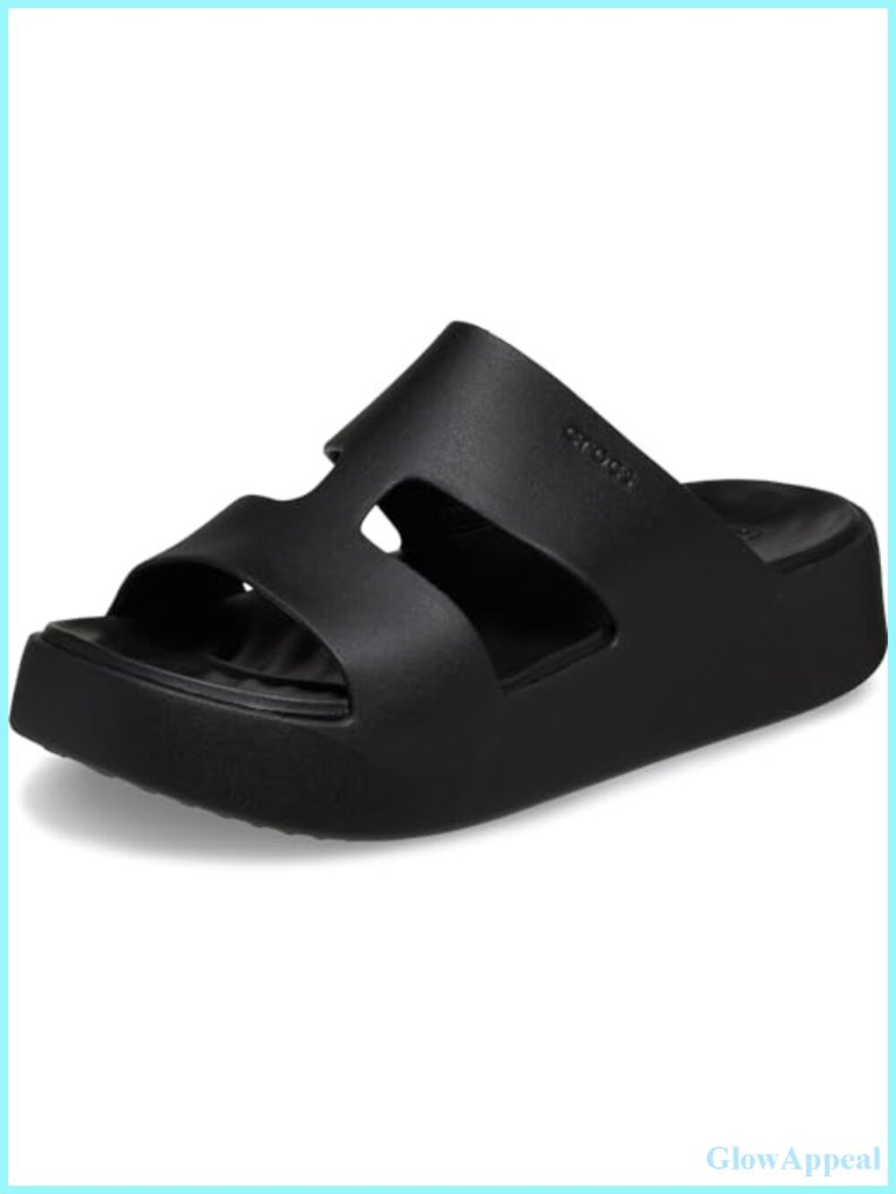 Crocs Getaway Platform H-Strap Wedge Sandals LiteRide Comfort